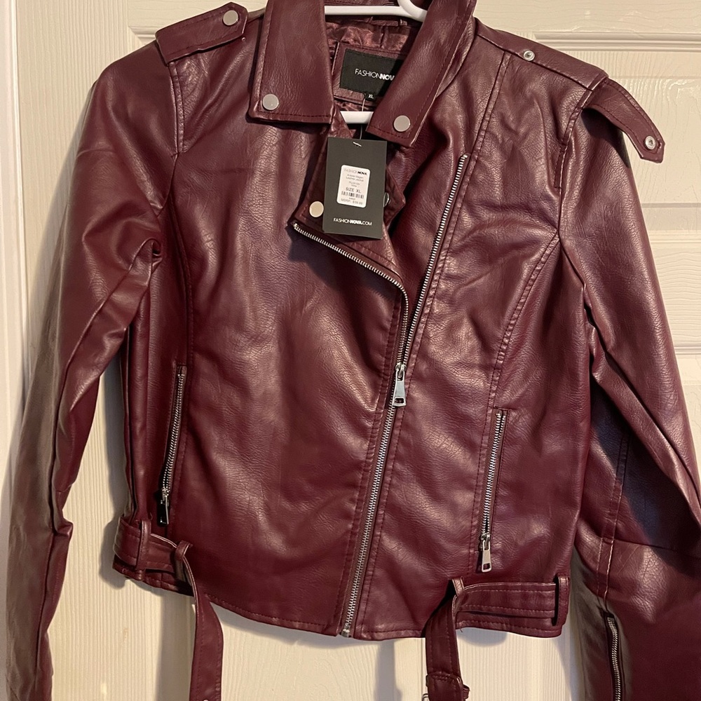 Fashion Nova Leather Jacket